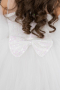 Robe de Soirée Enfants Courte Blanc ABK2572