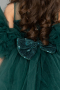 Robe de Soirée Enfants Courte Vert ABK2572