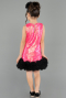 Robe de Soirée Enfants Courte Fushia ABK2574