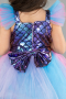 Robe de Soirée Enfants Longue Rinçage ABU5905