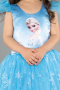 Robe de Soirée Enfants Longue Bleu ABU5907