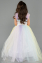 Robe de Soirée Enfants Longue Rinçage ABU5908
