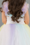Robe de Soirée Enfants Longue Rinçage ABU5908