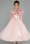 Robe de Mariage Pour Enfant Longue Poudre ABG180