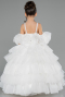 Robe de Mariage Pour Enfant Longue Blanc ABG181