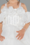 Robe de Mariage Pour Enfant Longue Blanc ABG181