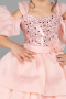 Robe de Mariage Pour Enfant Longue Poudre ABG184