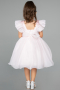 Robe de Soirée Enfants Longue Poudre ABU3722