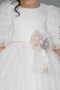 Robe de Soirée Enfants Longue Blanc ABU3046