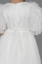 Robe de Soirée Enfants Longue Blanc ABU3046
