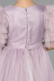 Robe de Soirée Enfants Longue Lilas ABU3046