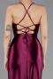 Robe De Soirée Longue Prune ABU3247