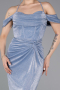 Robe de Soirée Longue Indigo ABU5925