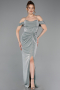 Robe de Soirée Longue Menthe ABU5925