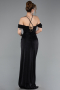Robe de Soirée Longue Noir ABU5925