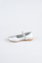 Chaussure Plate A motifs Argent ORS3101
