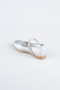Chaussure Plate A motifs Argent ORS3101