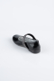 Chaussure Plate A motifs Noir ORS3101
