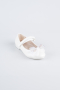 Chaussure Plate Cuir Blanc SE2