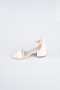 Robe de Soirée Enfants Cuir Blanc SE796