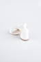 Robe de Soirée Enfants Cuir Blanc SE796