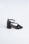 Robe de Soirée Enfants Cuir Noir SE796