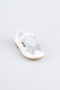 Chaussure Plate Cuir Verni Blanc ORR3100