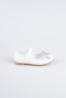Chaussure Plate Cuir Verni Blanc ORR3100