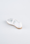 Chaussure Plate Cuir Verni Blanc ORR3100