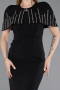 Robe De Soirée Midi Noir ABK2588