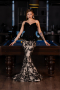 Robe Haute Couture Longue Noir ABU5954