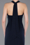 Robe de Soirée Longue Bleu Marine ABU5971
