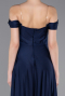 Robe de Soirée Longue Bleu Marine ABU5938