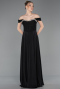 Robe de Soirée Longue Noir ABU5938