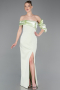 Robe De Soirée Longue Menthe ABU4024
