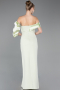 Robe De Soirée Longue Menthe ABU4024
