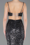 Robe de Soirée Longue Anthracite ABU5980