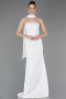 Robe de Soirée Longue Blanc ABU5981