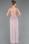 Robe de Soirée Longue Poudre ABU6008