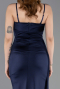 Robe de Soirée Longue Bleu Marine ABU5992