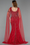 Robe De Soirée Pierreux Longue Rouge ABU5751