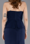Robe de Soirée Longue Bleu Marine ABU5997