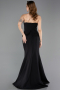 Robe de Soirée Longue Noir ABU5997