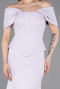 Robe de Soirée Longue Lilas ABU6002