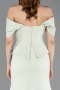 Robe de Soirée Longue Menthe ABU6002