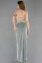 Robe de Soirée Longue Menthe ABU6008