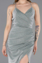 Robe de Soirée Longue Menthe ABU6008