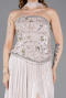 Robe De Soirée Mousseline Longue Vison ABU5786