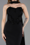 Robe de Cérémonie Midi Noir ABK2593