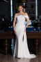 Robe de Soirée Longue Blanc ABU6001
